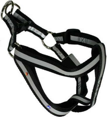 Dog e Lites Sports Reflective LED Dog Harness<font color=#000080>- SIZE:  Small/Medium  COLOR:  Black</font> Best Price