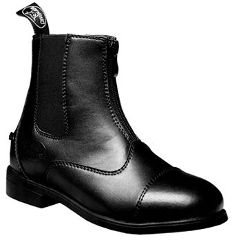 Devon Aire Kids North Park Synthetic Zip Up Paddock Boots Best Price