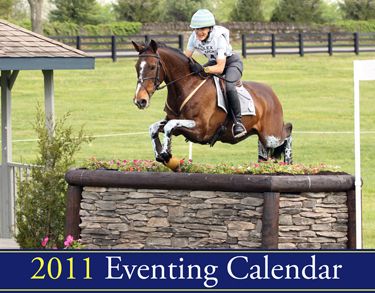 Double Clear 2011 Eventing Calendar Picture