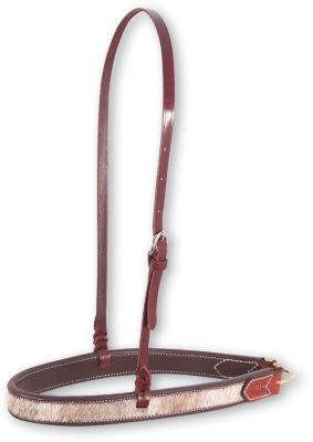 Martin Saddlery Leather with Hair Inset Noseband Best Price