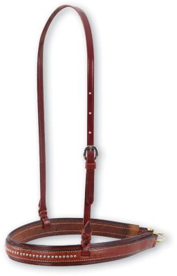 Martin Saddler Leather Noseband with Dots Best Price