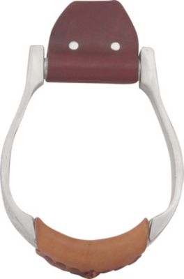 Martin Saddlery Engraved Aluminum Oxbow Stirrups