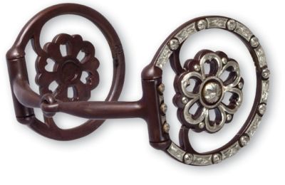 Classic Equine Clover Center Dee Ring Snaffle Bit