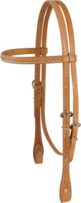 headstalls with blue swarovski rhinestones