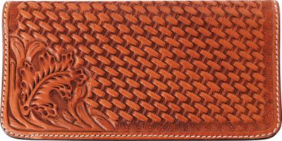 Martin Saddler Leather Check Book Cover