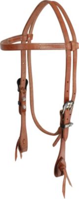 Martin Saddler Cowboy Flower Buckle Browband Headstall Best Price