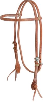 Martin Saddlery El Paso Buckles Browband Headstall