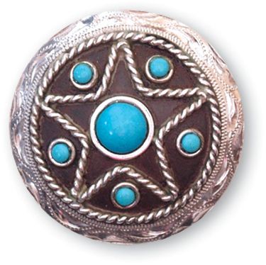 Martin Saddlery Rope Star Concho Best Price