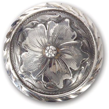 Martin Saddlery Wyoming Flower Concho Best Price