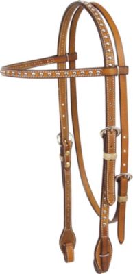 Martin Saddlery Browband Headstall with Dots Best Price