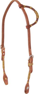 Martin Saddlery Slip Ear Headstall with Round Rawhide