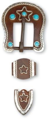 Martin Saddlery Rope Star Buckle Set Best Price