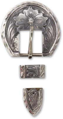Martin Saddlery Wyoming Flower Buckle Set Best Price