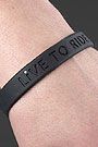 Live To Ride Bracelet