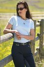 Eurofit Ladies Berlin Regular Waist Full Seat Riding Breeches
