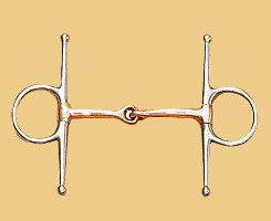 Metalab Medium Weight Copper Mouth Full Cheek Bit