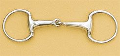 Metalab Medium Weight Hollow Mouth Eggbutt Bit with 65mm Rings