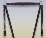 Northampton Leather Strapgoods Raised Breastplate with Standing Attachment