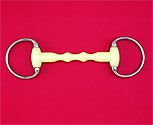 Happy Mouth Round Ring Shaped Mullen Eggbutt Bit