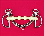 Happy Mouth Shaped Mullen Mouth Kimberwick Bit