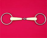Happy Mouth Loose Ring Jointed Snaffle Bit