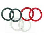 Rubber Peacock Bands