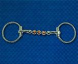 Pessoa Bits Copper Roller Mouth Loose Ring
