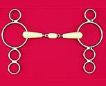 Happy Mouth 3-Ring Double Jointed Pessoa Gag Bit