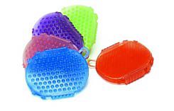 EquiStar Jelly Glitter Two-Sided Scrubber