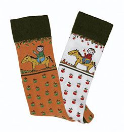 Ovation Child's Pony & Apple Sock