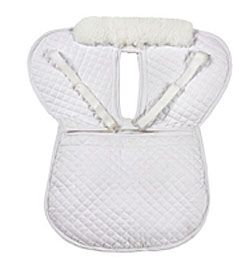 Centaur Pure Natural Classic Style Half Pad with Memory Foam Lift Back