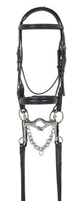 Ovation Comfort Crown Dressage Double Bridle