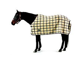 Centaur Plaid Wool Horse Cooler