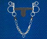 Pessoa SS Rubber Covered Mouth High Port Pelham