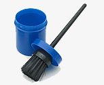 Centaur Plastic Hoof Brush with Bottle