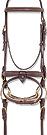 Northampton Leather Strapgoods Raised Padded Bridle with Removable Flash
