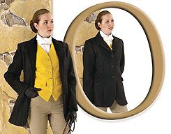 Ovation Ladies Melton Hunt Coat Picture
