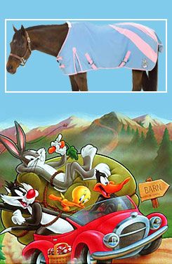 Looney Tunes Bugs Bunny Horse Stable Sheet