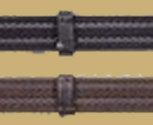 Camelot Anti Slip Rubberized Reins with Stops