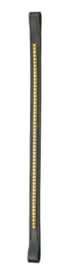 Northhampton Leather Strapgoods Half-Moon Brass Clincher Browband