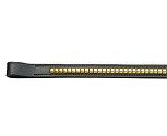 Northhampton Leather Strapgoods Half-Moon Brass Clincher Browband