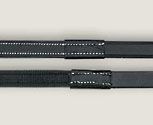 Avalon Collection Rubber Lined Reins with Buckle Ends