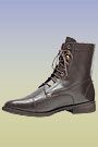 EquiStar Ladies Leather Kamper (Black)