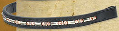 Ovation Pink Iced Pearl Browband