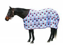 Centaur Argyle Fleece Horse Cooler