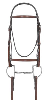 Camelot Select Square Raised Bridle with Laced Reins