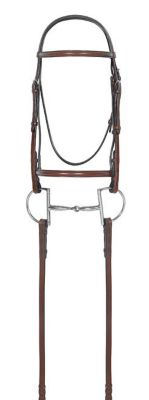 Camelot Select Square Raised Bridle with Laced Reins Best Price