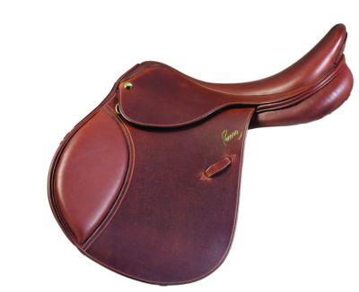 Pessoa A/O Grained Leather Saddle with XCH