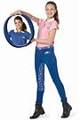 Ovation Girls Graffiti Hearts Riding Breeches