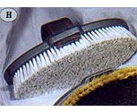 Vale Horse Hair and Natural Fiber Mix Body Brush